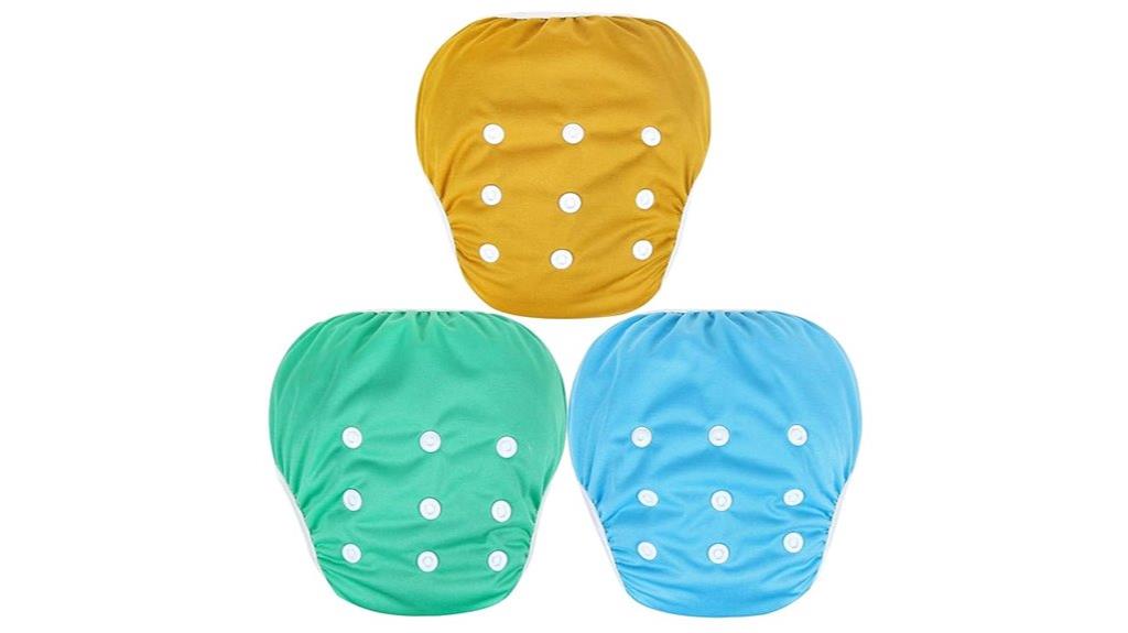 reusable swim diapers pack