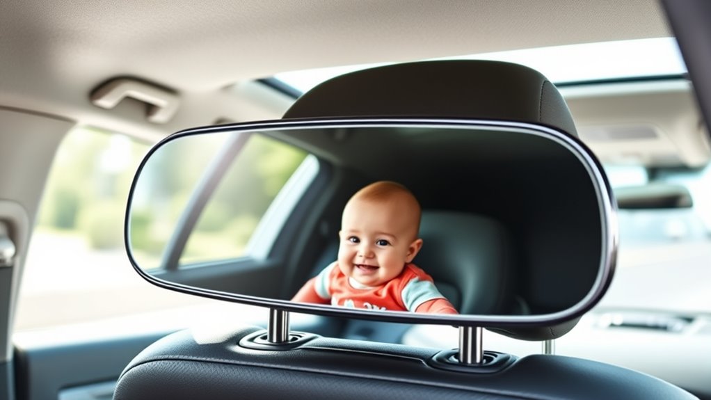 safe baby car mirrors
