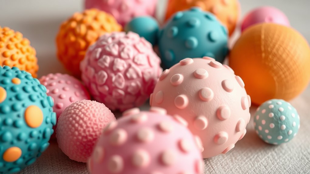 safe textured sensory toys