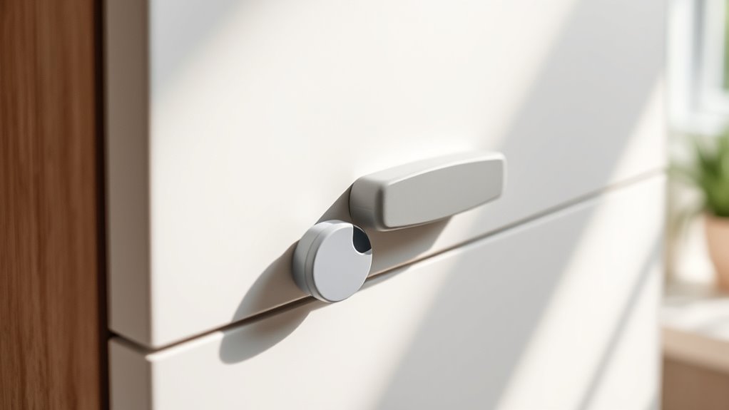 secure discreet cabinet locks