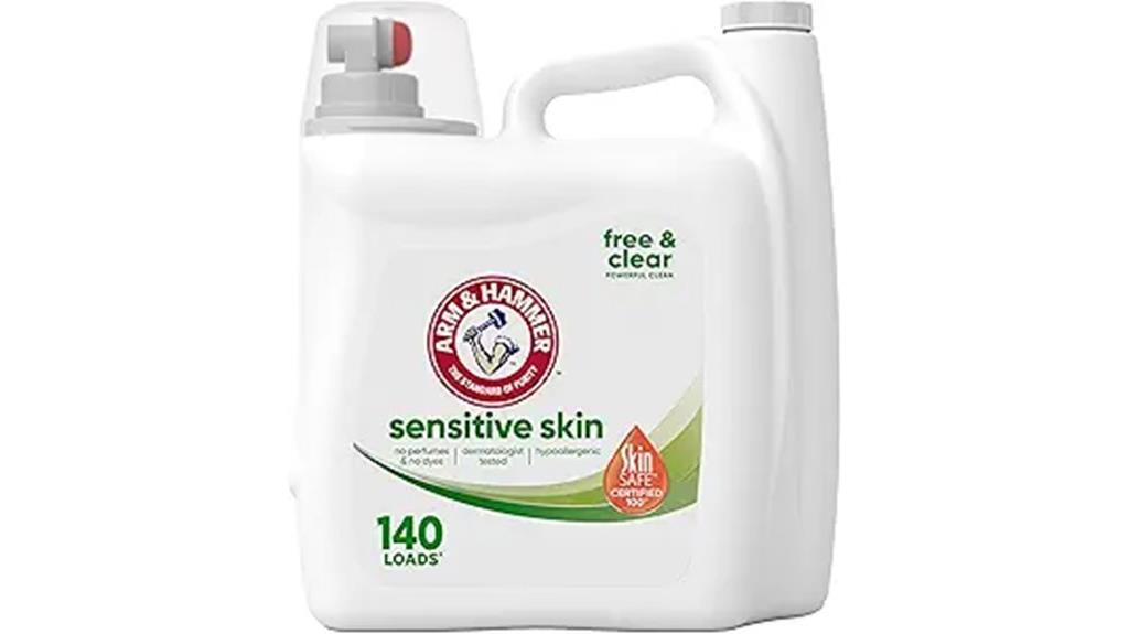 sensitive skin laundry detergent