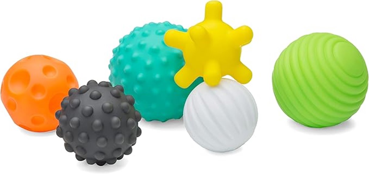 sensory textured multi balls