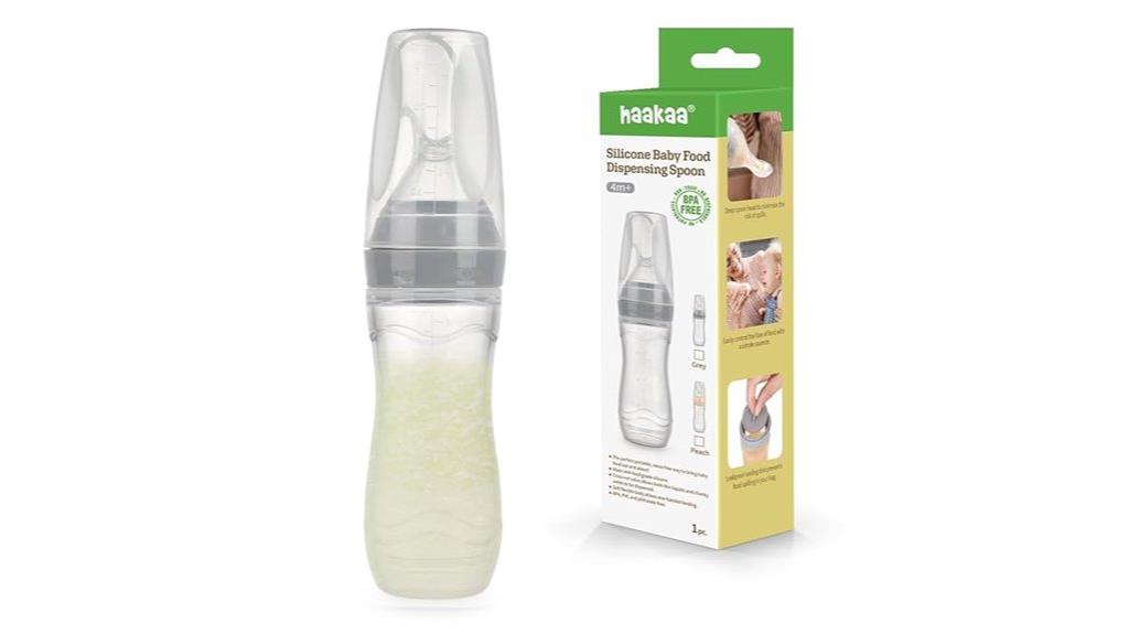 silicone baby food feeder