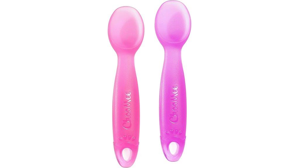 silicone baby spoons pack