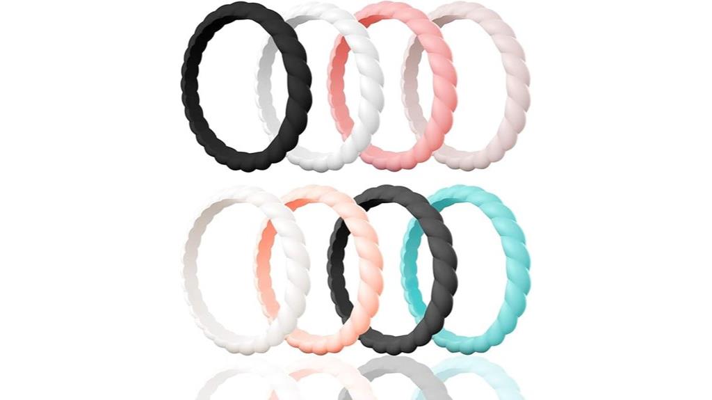silicone women s wedding ring