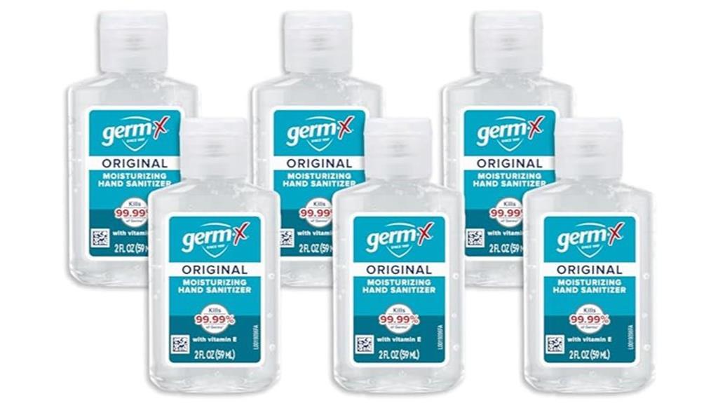 six 2oz germ x packs