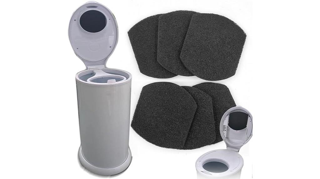 six pack diaper deodorizer filters
