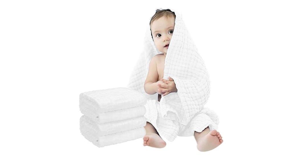 soft cotton baby towels