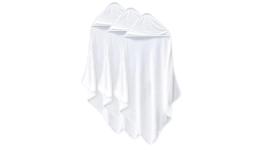 soft hooded towel set