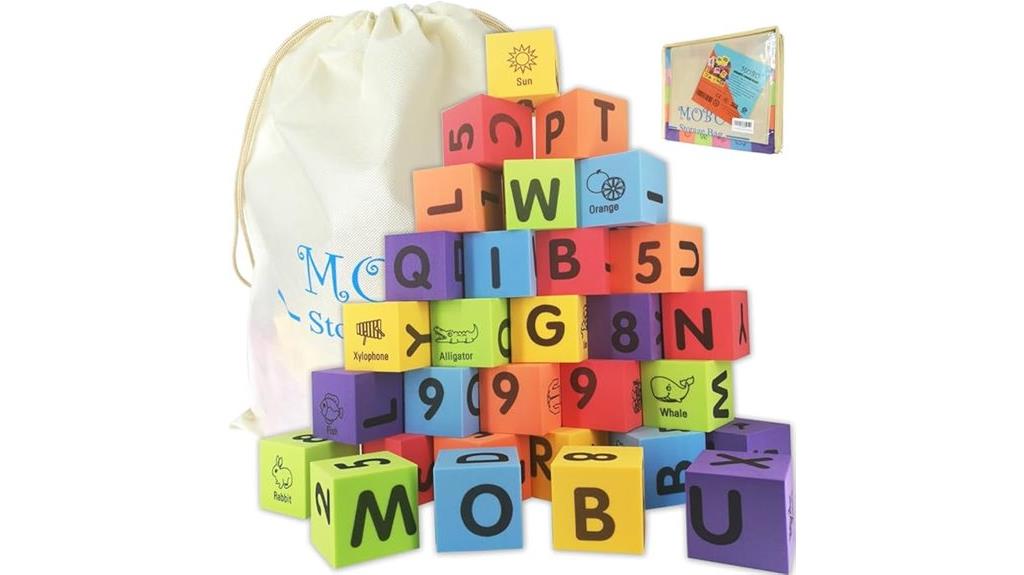 soft toddler building foam