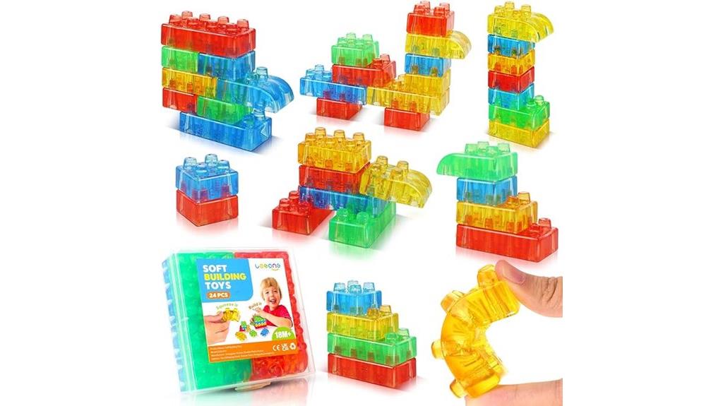 soft toddler sensory blocks