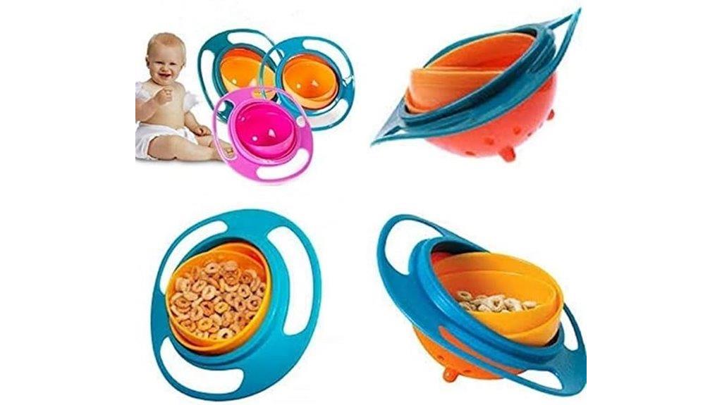 spill proof gyro bowl