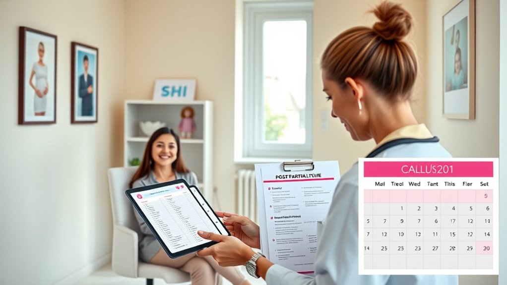 structured postpartum recovery support