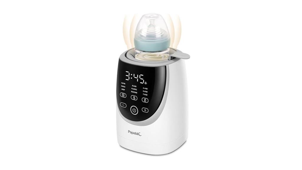 swirlable bottle warmer
