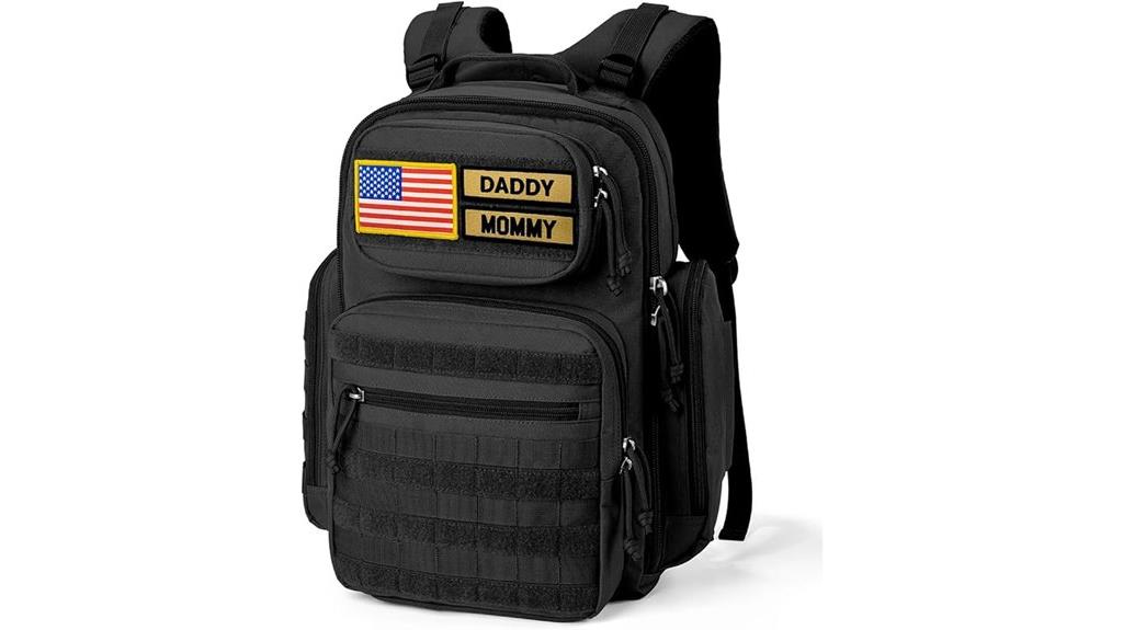 tactical diaper backpack for men