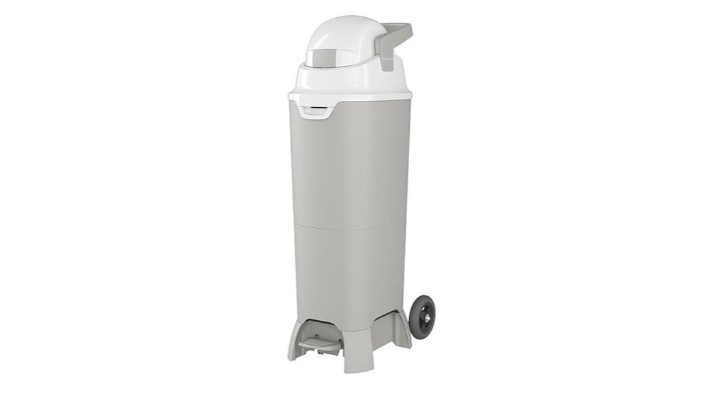 tall airtight diaper pail