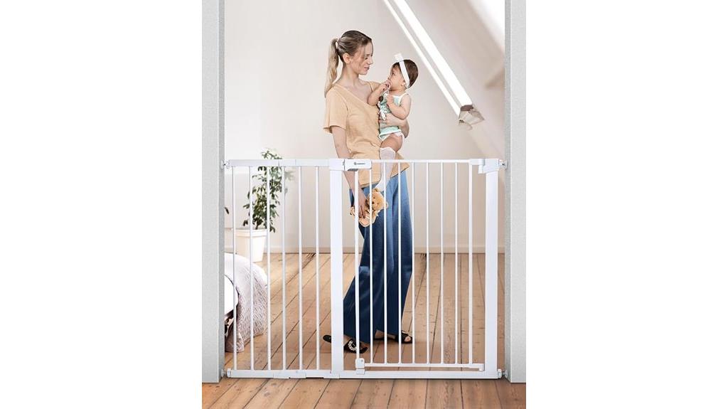 tall baby gate for stairs