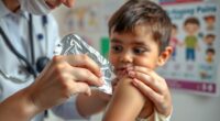 techniques for easing vaccination pain