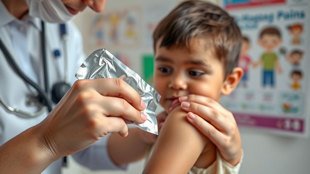 techniques for easing vaccination pain