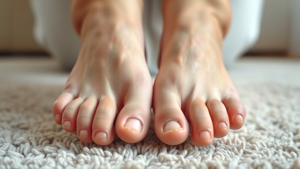 temporary postpartum foot changes