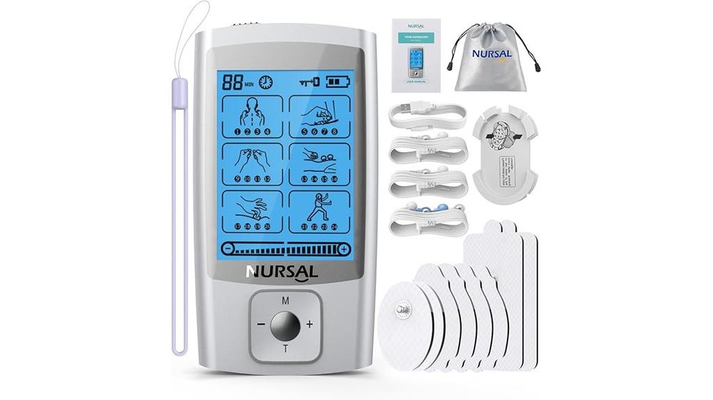 tens muscle stimulator with pads