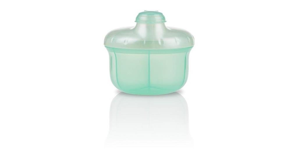three compartment powder dispenser