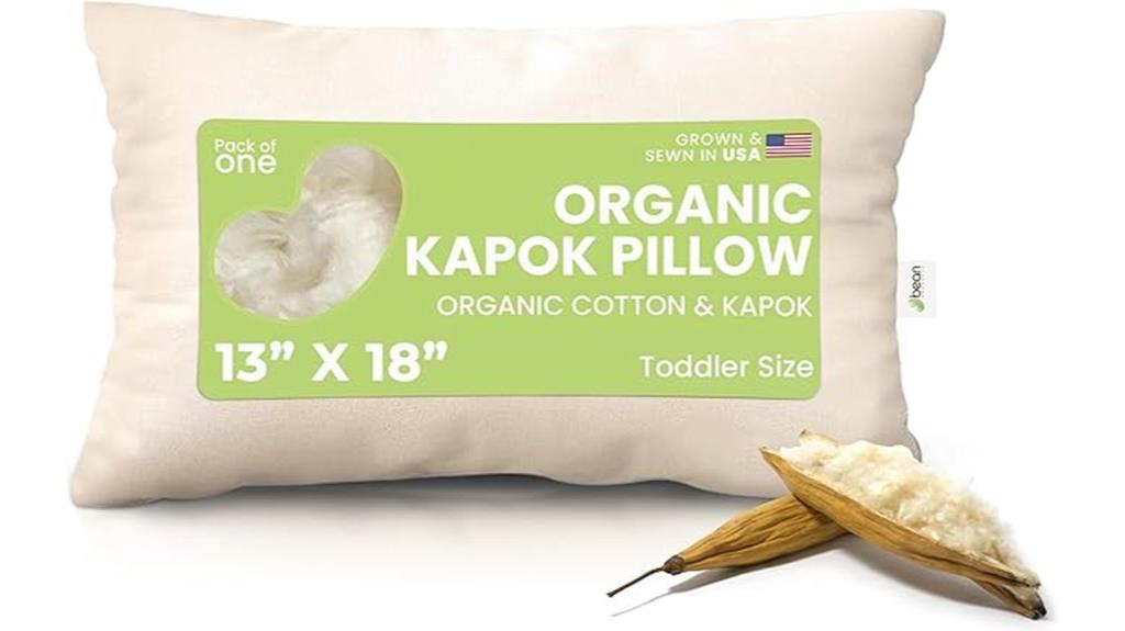 toddler kapok pillow