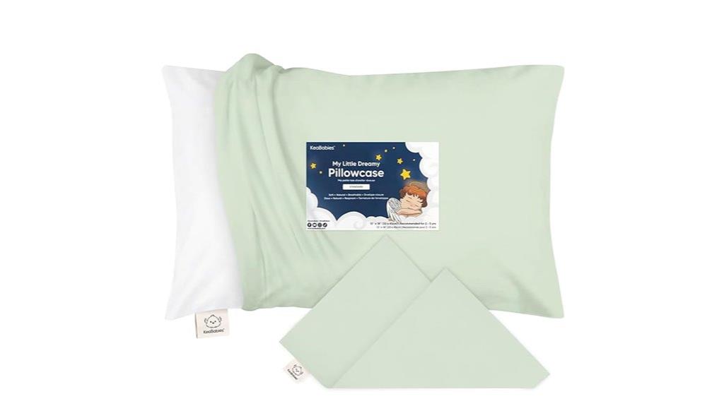 toddler organic cotton pillowcase
