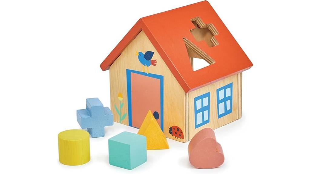 toddler shape sorter house