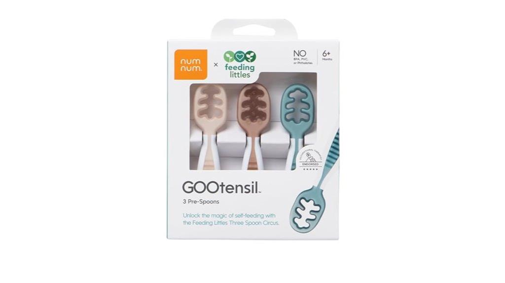 toddler teething spoon set