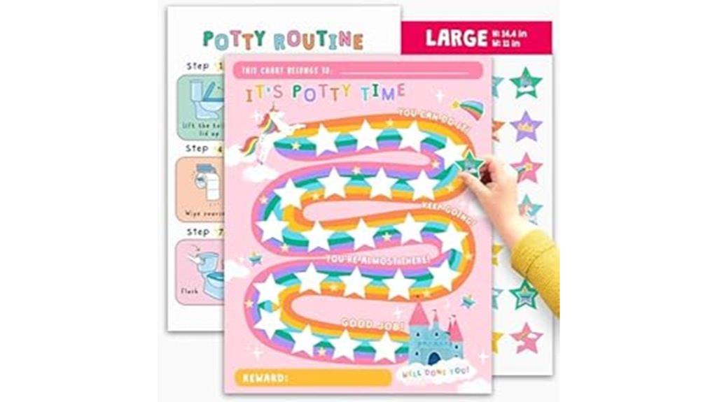 toilet training incentive chart