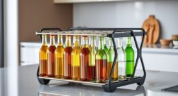 top foldable bottle racks