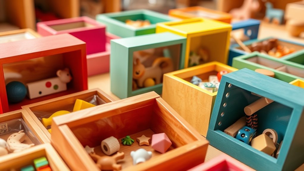 top montessori object permanence boxes