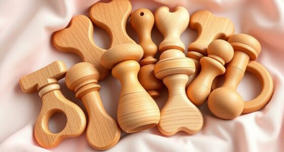 top natural wooden baby teethers