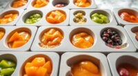 top silicone baby puree trays