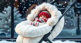 top winter baby footmuffs