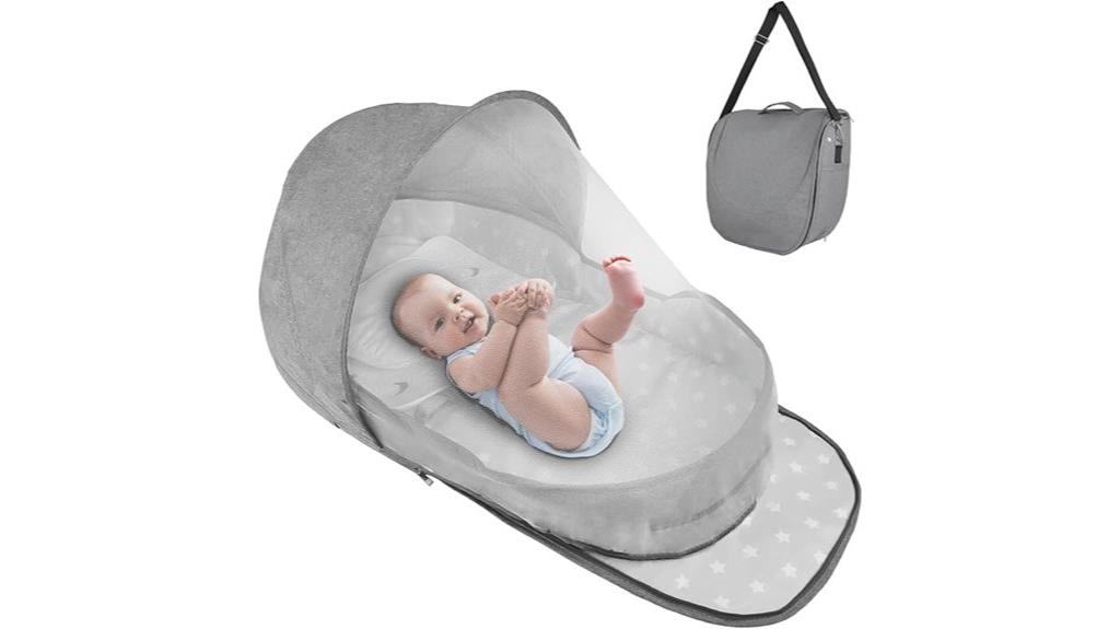 travel friendly baby bassinet