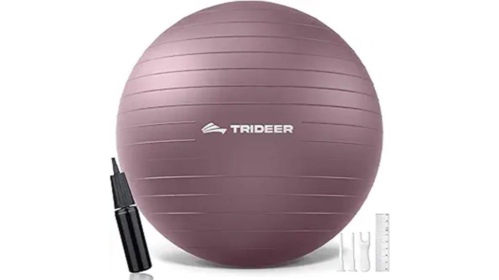 trideer exercise pilates ball