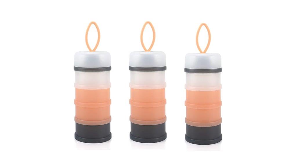 triple baby formula dispensers