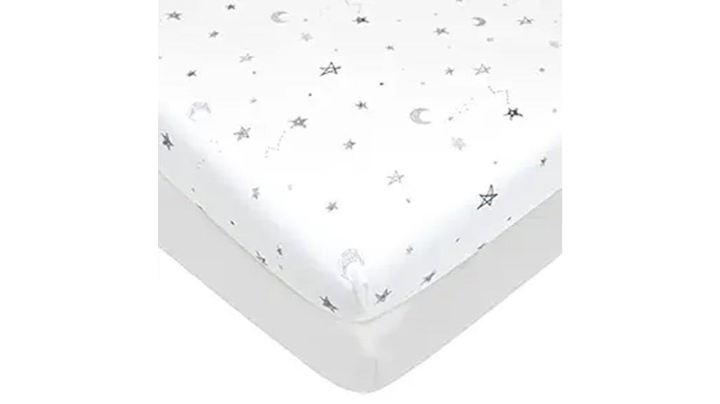 two pack cotton fitted sheets