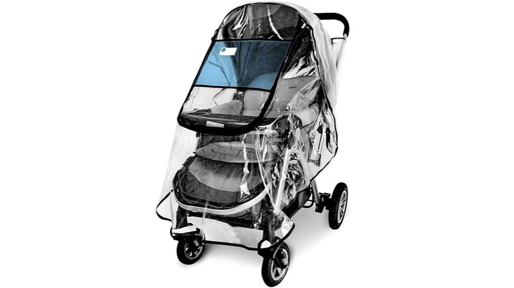 universal stroller rain shield