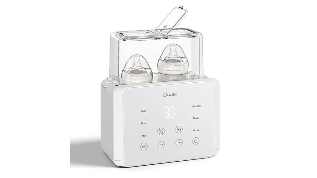 versatile baby bottle warmer