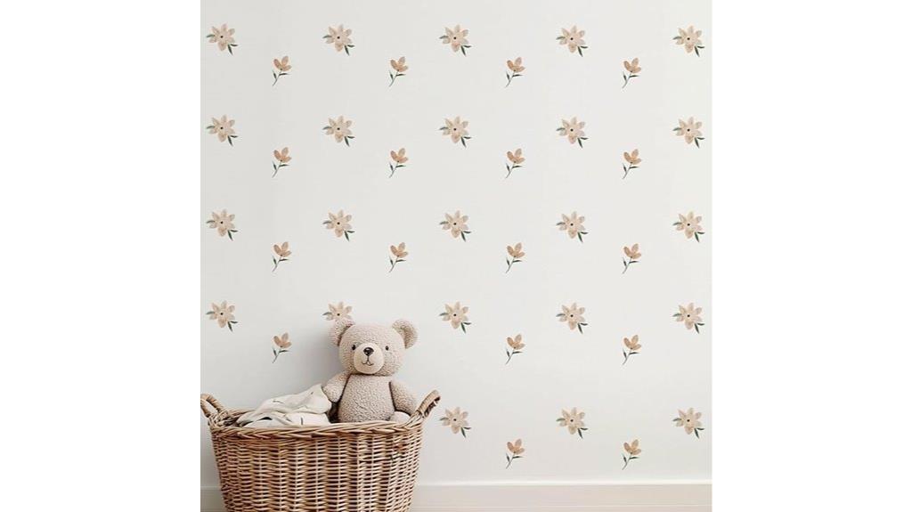 watercolor nursery wall decor