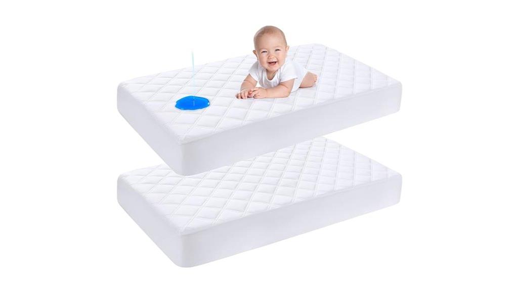 waterproof crib mattress protectors