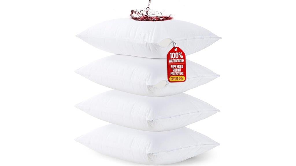 waterproof pillow protector pack