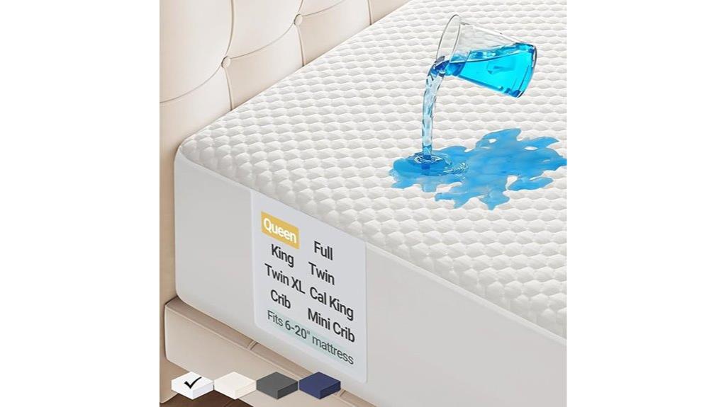 waterproof queen mattress protector