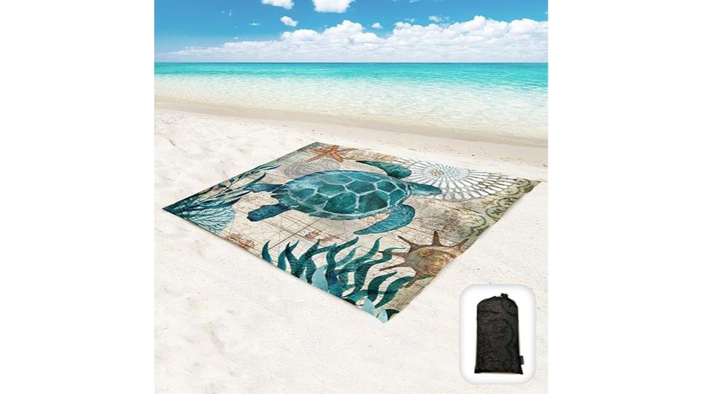 waterproof sandproof beach blanket