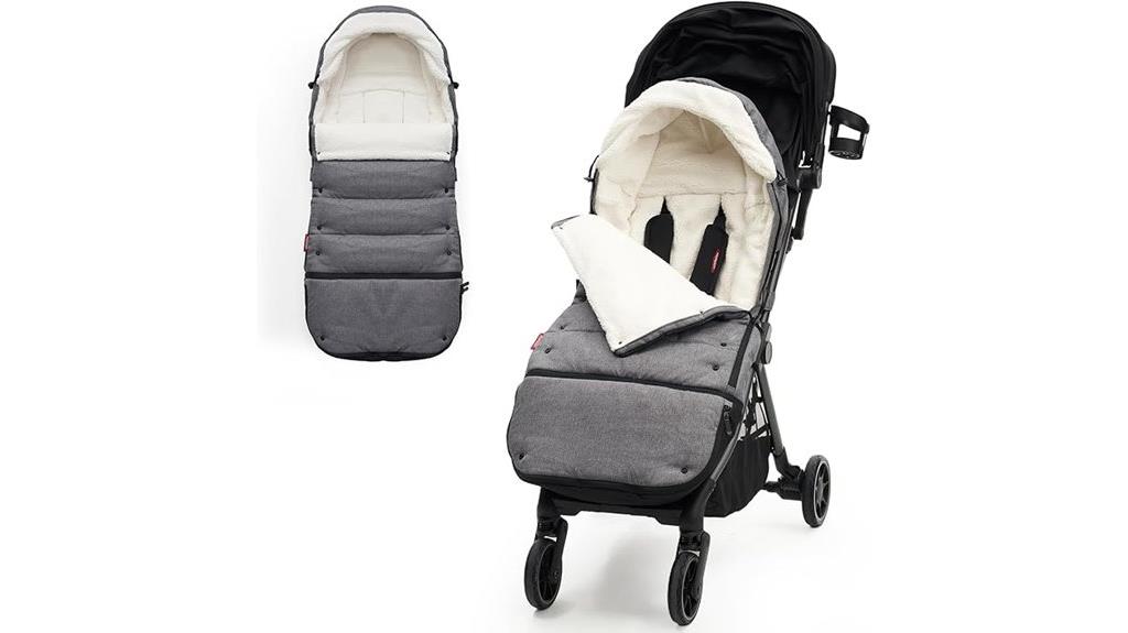 weather proof extendable stroller cover