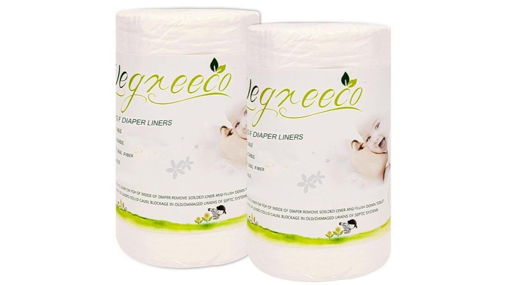 wegreeco cloth diaper liners