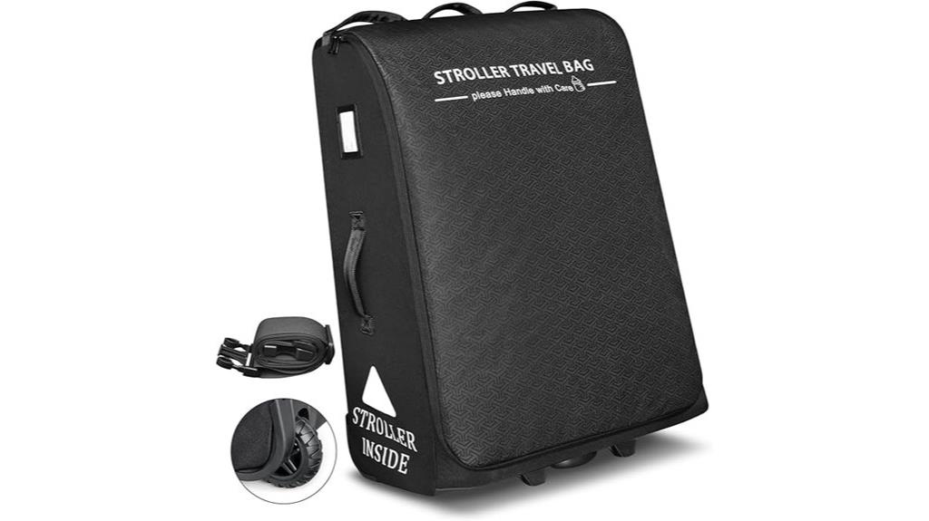 wheeled stroller travel bag